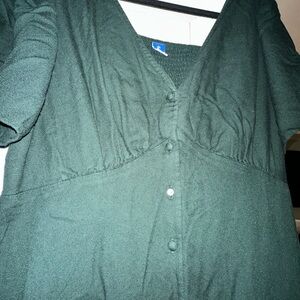 Old Navy Forest Green Knit Top